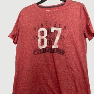 AEROPOSTALE  1987 GRAPHIC T SHIRT SIZE LARGE